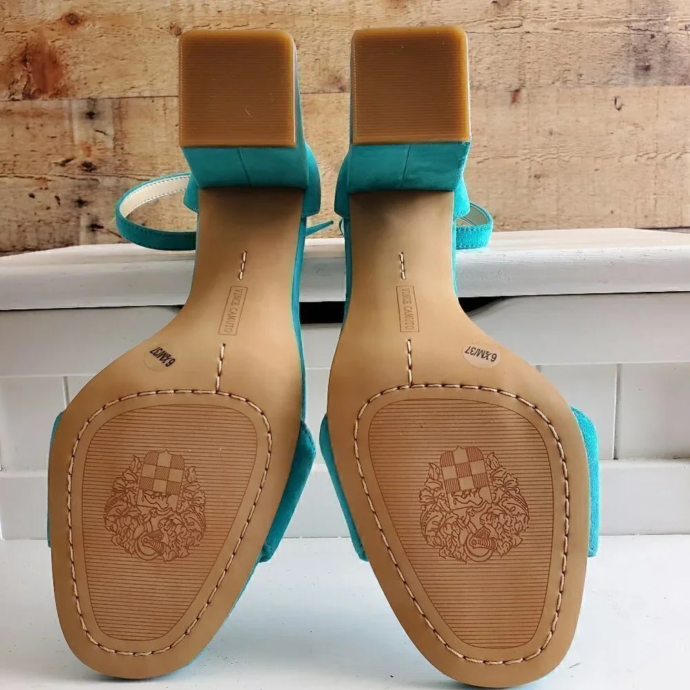 VINCE CAMUTO "WINDERLY" ANKLE STRAP SANDAL SIZE 6. - Picture 6 of 6